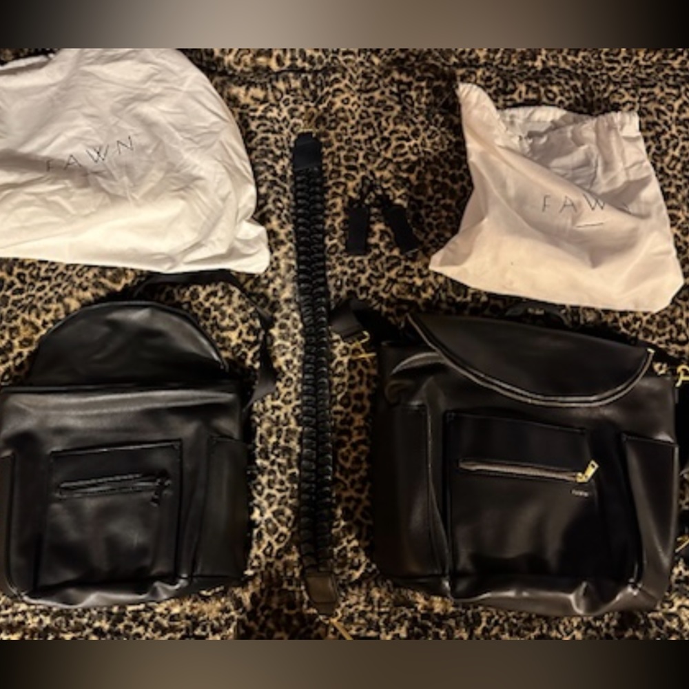 The Fawn and Fawn mini with purchased extras both in brand new condition